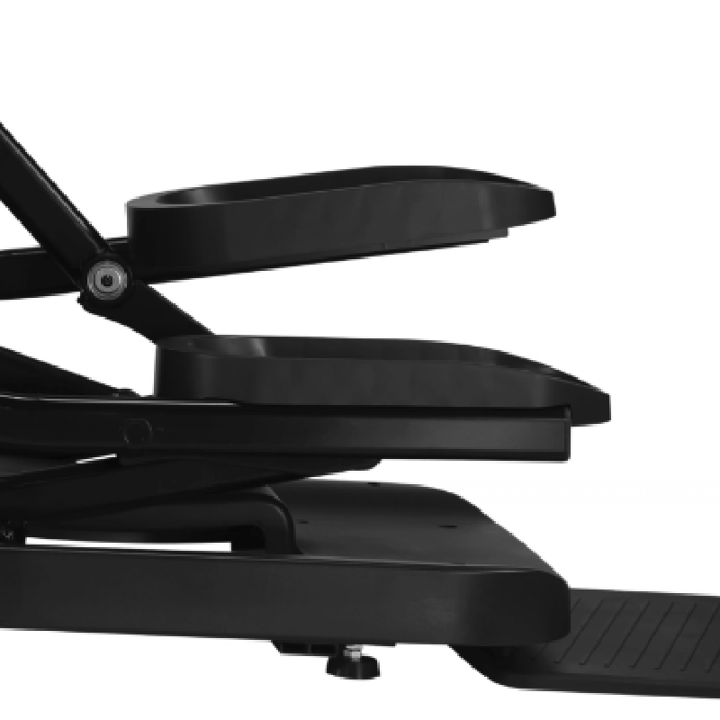 Gym Gear E8e Cross Trainer in Black with low step and up height