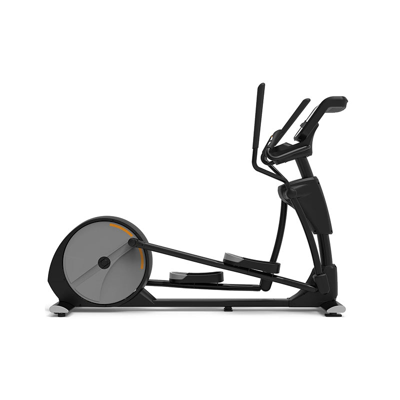 Impulse RE700 Elliptical trainer, full view of the product on a side view on a white background