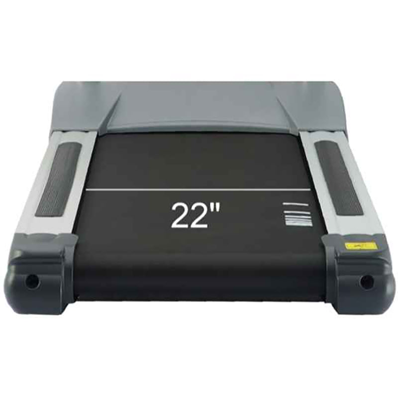 22-inch width treadmill belt in black on a white background