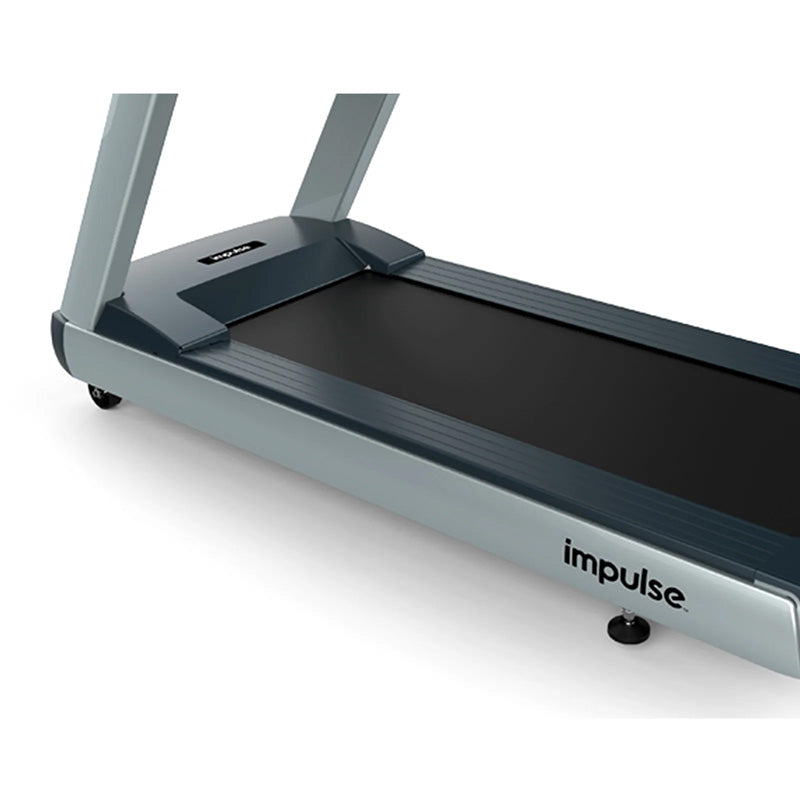 Impulse RT700 treadmill, close up of the treadmill belt on a white background