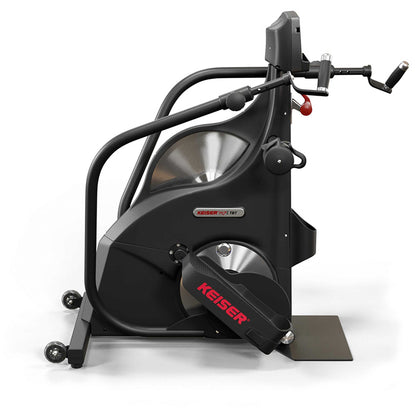 Keiser M7i Total Body Wheelchair Stepper full view from the side on a white background