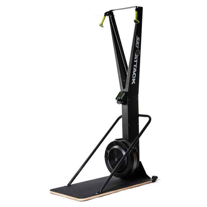 Attack Fitness Ski Attack Ski Machine in black on a white background