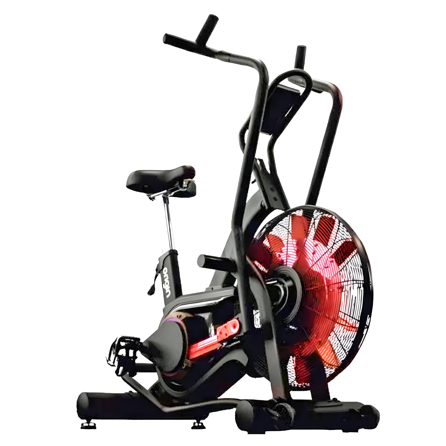 Origin Storm Air Bike exercise bike with a fan on a white background